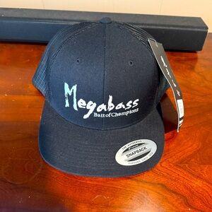 NEW Megabass fishing trucker hat
